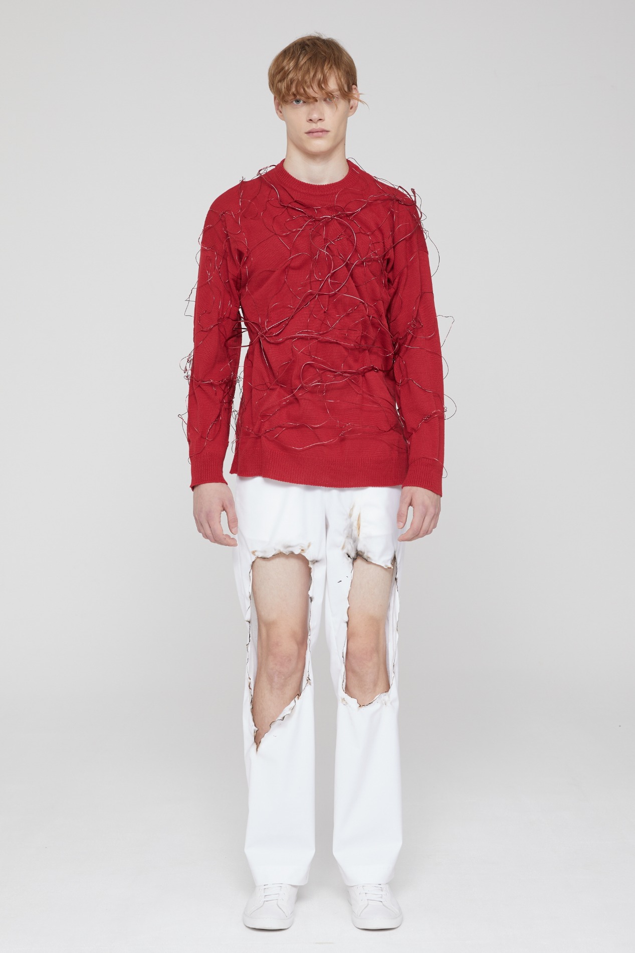 [ATELIER LINE] THORN KNIT (RED)